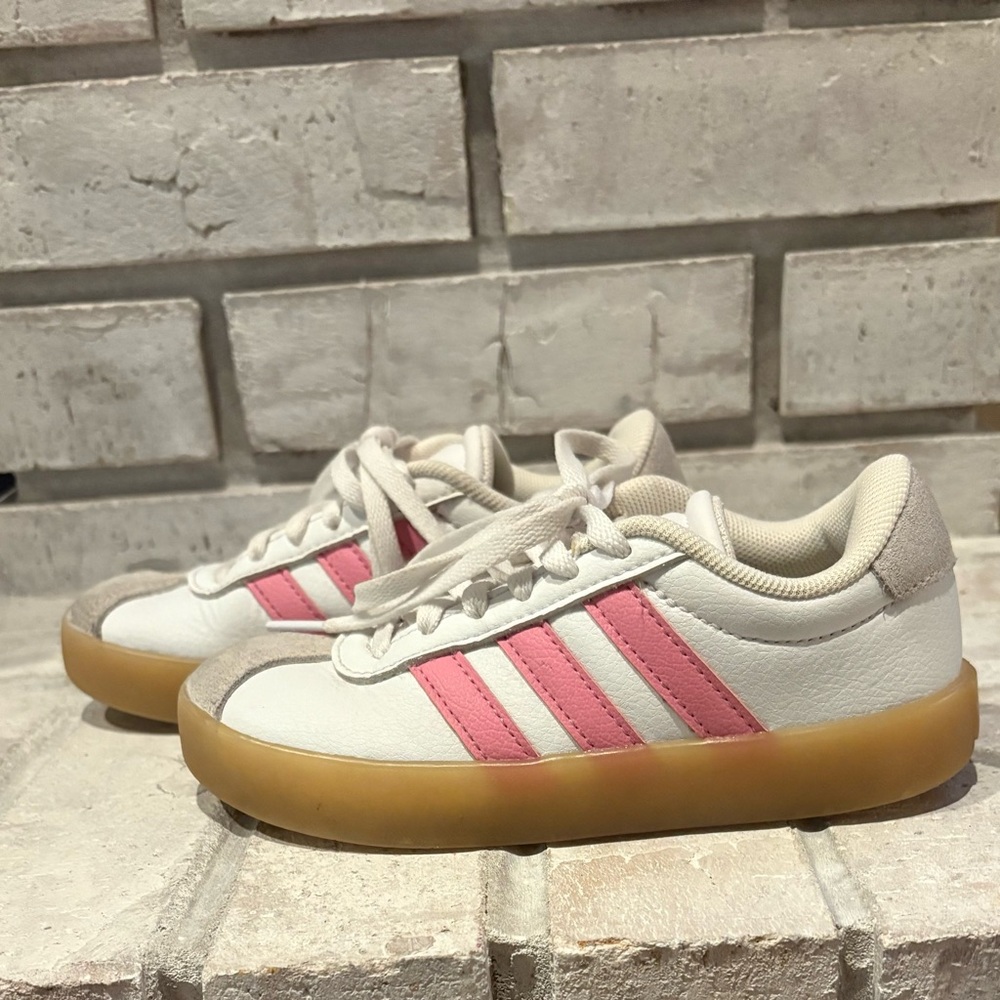 Adidas Girls VL Court 3.0 Shoes- Size 11K